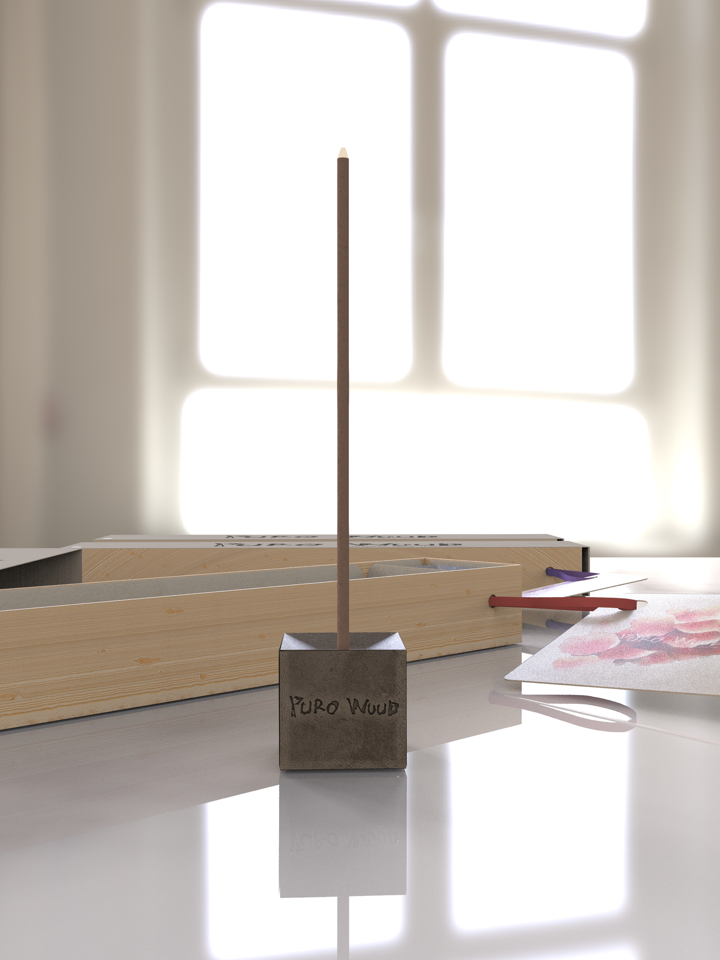 cube incense holder