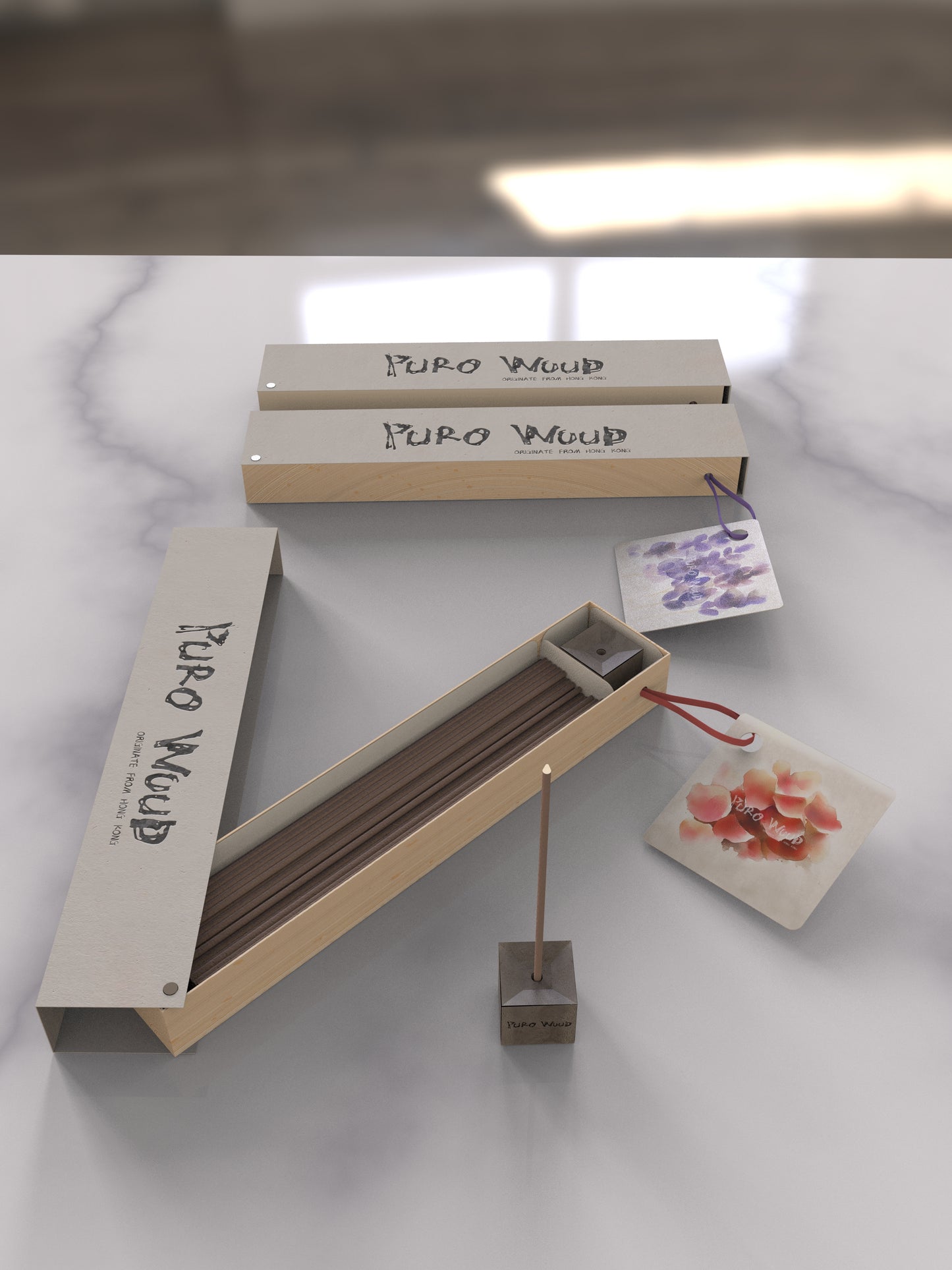 cube incense holder
